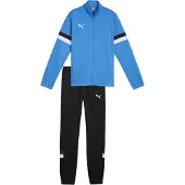 Puma Survêtement 'TeamRise' bleu clair / noir / blanc