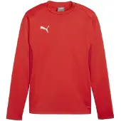 Puma Hommes, T-shirt de sport, teamGOAL Sweat d'entraînement (S), Rouge, S