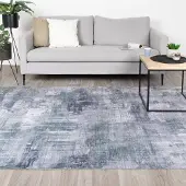 FRAAI Tapis moderne - Strength Gris/Vert | 230x330 cm | Rectangulaire | Tissage plat