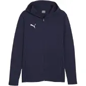 Puma Veste de survêtement 'TeamFinal' bleu marine / blanc