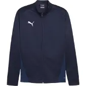 Puma Vestes d’entraînement 'Team Goal' marine / bleu marine / blanc