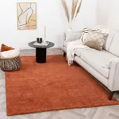Studio Clarice Tapis berbère - Aicha Terracotta | 80x150 cm | Rectangulaire | Pile haute
