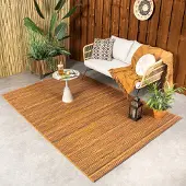 De Onlinewinkelier b.v. Volero - Tapis scandinave rond - Torres Orange/Mélangé - 120x170 cm