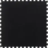 vidaXL Dalle de sol en caoutchouc noir 12 mm 100x100 cm