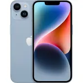 Apple iPhone 14 (256 Go, Bleu, 6.10", SIM + eSIM, 5G), Téléphone portable, Bleu