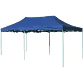 vidaXL Tente pliante Pop-Up 3x6 m bleue