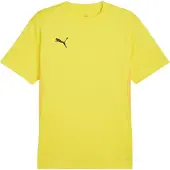 Puma Hommes, T-shirt de sport, teamGOAL Jersey (L), Jaune