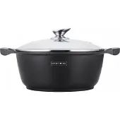 Royalty Line Faitout en fonte 24 cm Noir RLBS24M