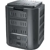 Prosperplast Composteur de jardin 320 L noir antigel Compogreen