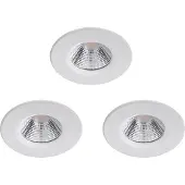 Philips Functionality Luminaire encastré Dive, Spot encastré, Source lumineuse non amovible, LED, 2700 K, 350 lm, Blanc