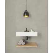 Grosfillex Tuile de revêtement mural GxWall+ 11pcs Béton 30x60cm Beige