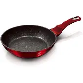 Berlinger Haus Poêle 30cm Granit Rouge Métallique