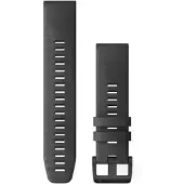 Garmin Bracelet en Silicone Gris/Noir 22 mm
