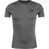Under Armour T-Shirt fonctionnel gris chiné / noir / blanc