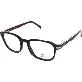 Carrera Monture lunettes - - 320 BLACK BURGUNDY - Noir - Bourgogne - Plastique