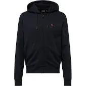 Napapijri Veste de survêtement 'BALIS' rouge / noir / blanc