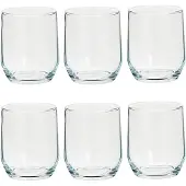 TECHSALES Lot De 6 Gobelets Bas "Paol'eau" 31cl Transparent