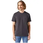 Wrangler T-Shirt 'Sign Off' gris foncé