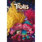 Pyramid Trolls Band Together - Viva & Poppy - Poster 61 X 91cm