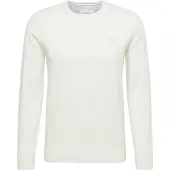 s.Oliver Pull-over blanc chiné