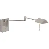 Steinhauer Lampe de lecture murale Retina Gris métallique