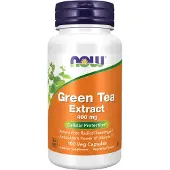 NOW,NOW Foods,NOW,NOW Foods , Extrait de Thé Vert, 400 mg, 100 Gélules Végétales