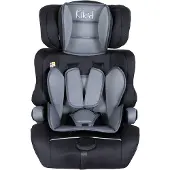 Kikid Siège enfant Kikid Basic 76-150cm R129, noir-gris