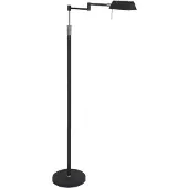 Steinhauer Lampadaire - noir - Karl - verre métal - lampe design - LED - 5895ZW -