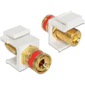 DeLOCK Connecteur Keystone Haut-parleur -
