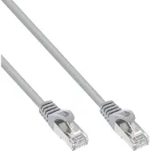 InLine 72525L Câble patch, F/UTP, Cat.5e, gris, 25m