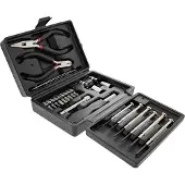 InLine 43012 Set d'outils pour la maison et les loisirs, 25 pièces, avec étui en plastique