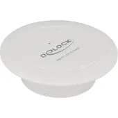 DeLOCK USB Type-C Charger PD 85 W + Qualcomm Quick Charge 3.0 for table mounting - Chargeur de batterie / adaptateur d'alimentation - CA 100-240 V - 87 Watt - Ports de sortie : 3 - blanc (64065)