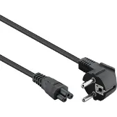 ACT Powercord connecteur de courant CEE7/7 mâle (angle)