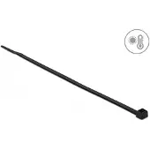DeLOCK Attache-rouleau - 200 mm - Noir -