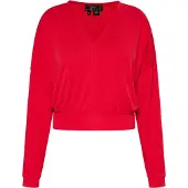 Faina T-shirt rouge