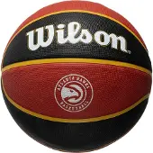 Wilson Ballon de basket-ball NBA Team Tribute - Taille 7 - 29,5 Atlanta Hawks