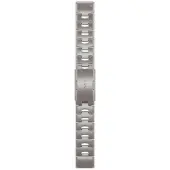 Garmin 010-12863-08 QuickFit bracelet en titane 22 mm avec fentes