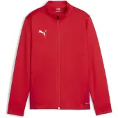 Puma Veste de sport 'Team Goal' rouge / blanc
