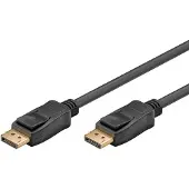 Goobay 64797 Câble Displayport 1 M Noir