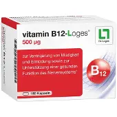 Vitamin B12-Loges Vitamine B12-Loges 500 μg gélules 180 pcs