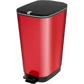 Big Buy Cooking Poubelle Kis Chic Bin L 50 l rouge
