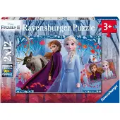 Ravensburger Puzzle 2x12 Pièces La Reine Des Neiges 2 Disney