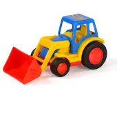 Cavallino Toys -Bases -Tracteur avec pelle
