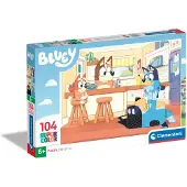 Bluey 104 Maxi SuperKolor Bluey puzzle 27169