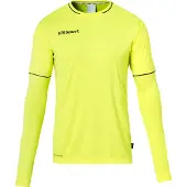 Uhlsport Save Goalkeeper Shirt - jaune fluo/noir, Taille:140