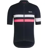 Rapha Brevet Short Sleeve Jersey Bleu L Homme