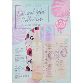 Sunkissed , Coffret Collection Eclat Naturel, avec mousse autobronzante foncée