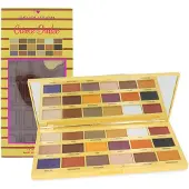 Makeup Revolution I Heart Revolution Chocolate Eyeshadow Palette Creme Brulee 18 Shades 18g