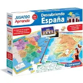 Clementoni - Jugando aprendo, descubre España (55119.4) Tranche d'âge : +8 ans