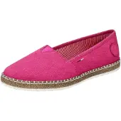 Rieker Chaussures pour femmes Levanto/Morelia, chaussures basses, mocassins, couleur rouge, pour le quotidien